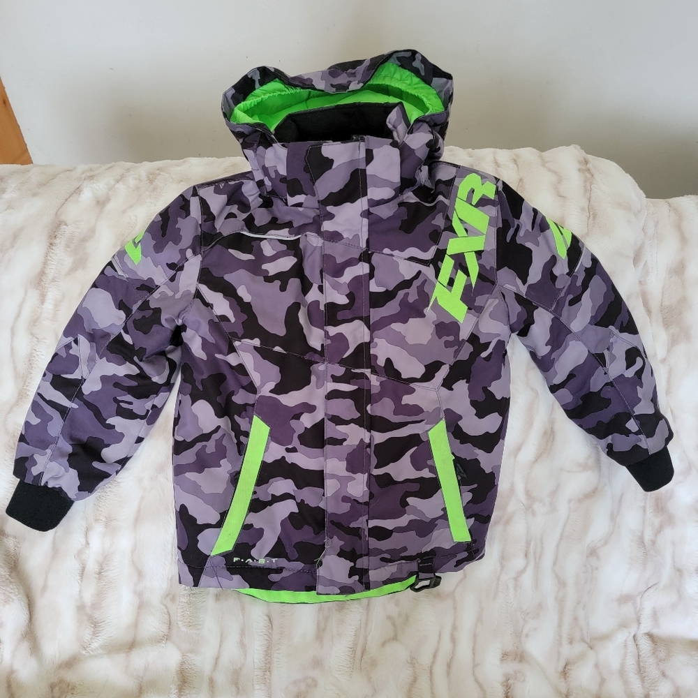 Boys youth FXR Squadron snowmobile coat
